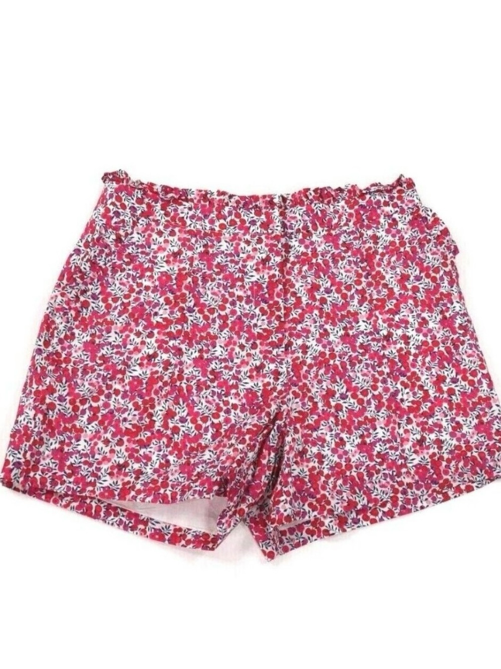 J. Crew Ruffle Short in Liberty Wiltshire Print